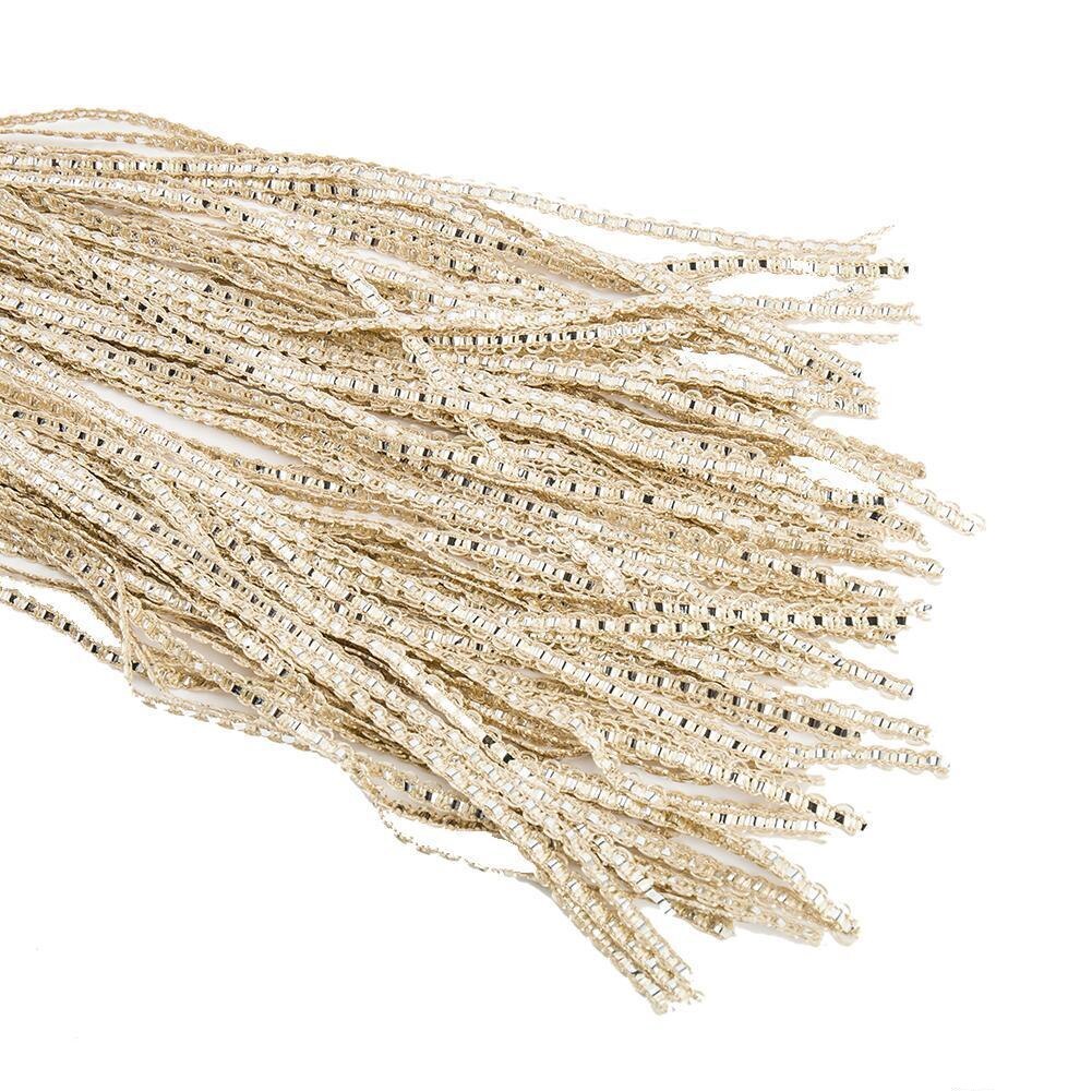 Patio Luxury Fly Screen Home Decor Shiny Fringe Wedding Room Divider Door Hanging String Curtains Bedroom Window