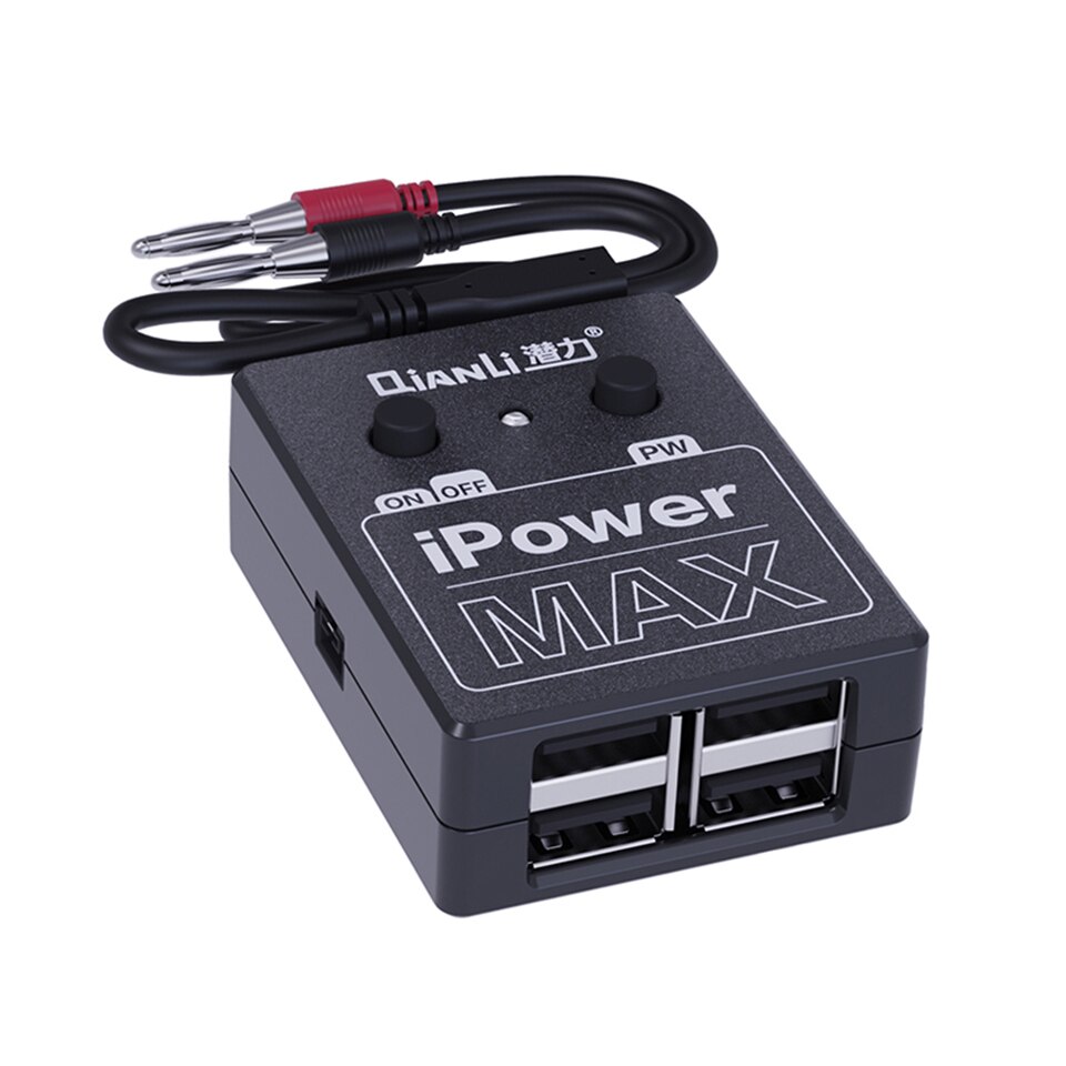 QIANLI Voeding iPowerMAX test Kabel voor iPhone XS MAX X 8G 8P X 7G 7P 6S 6SP 6G 6P DC Power control Draad test lijn iPower