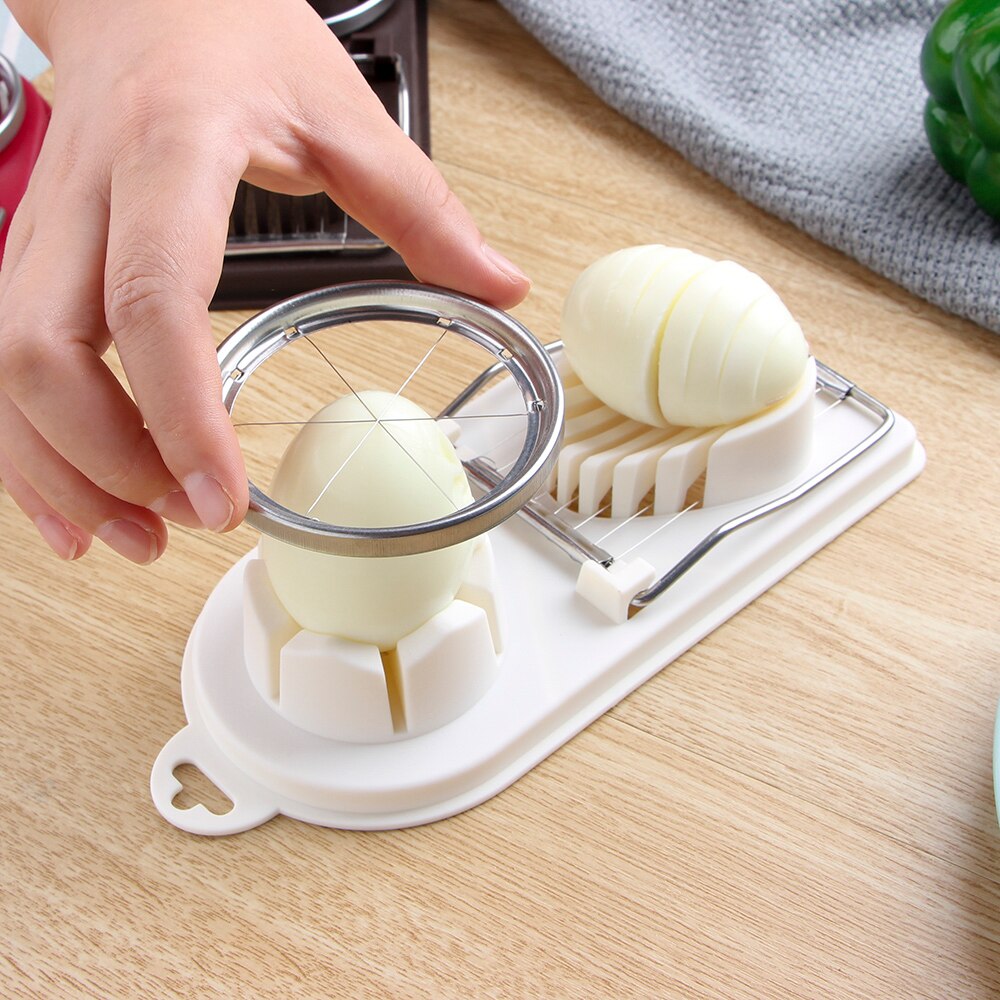 Hilife Stainless Steel 2 In 1 Egg Slicer Egg Cutte Vicedeal