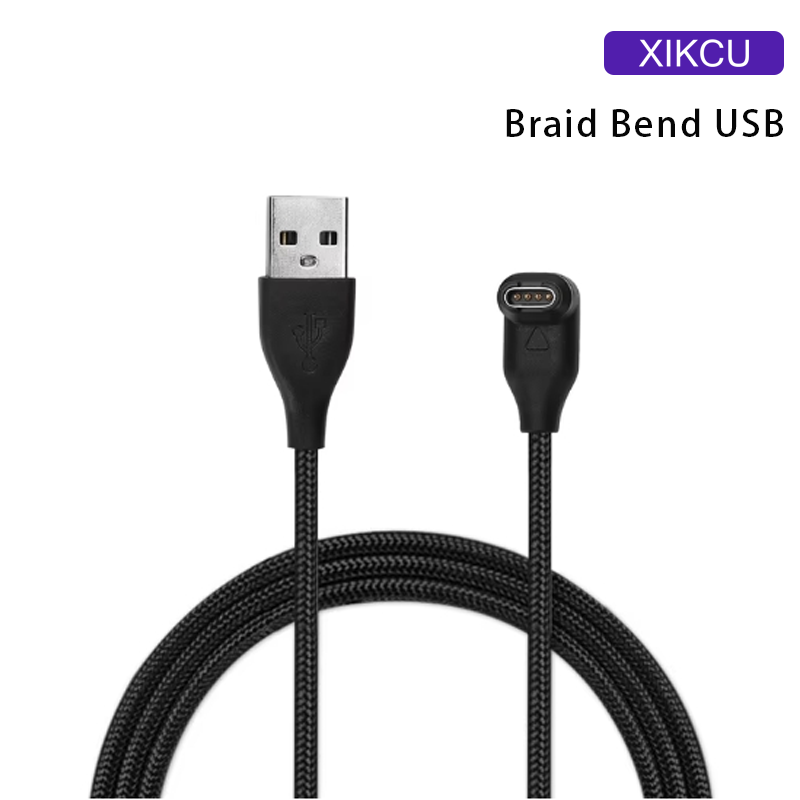 Câble Chargeur Magnétique 1m De Remplacement Pour Montres Garmin - Compatible Vivoactive, Fenix, Forerunner, Instinct, Etc.