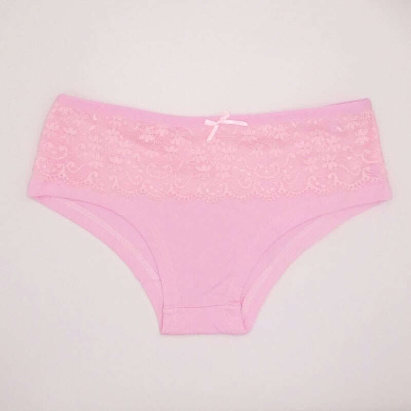 5 pcs/lots Female Underwear Lace Cotton Women's Panties 86847