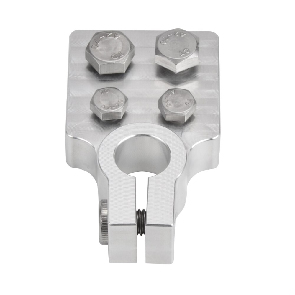 4/6 Spot Multi-Connection Marine Flat Battery Terminals Clamps Lead Fit 4/0 AWG lugs Positive Negative: 4 Spot Negative