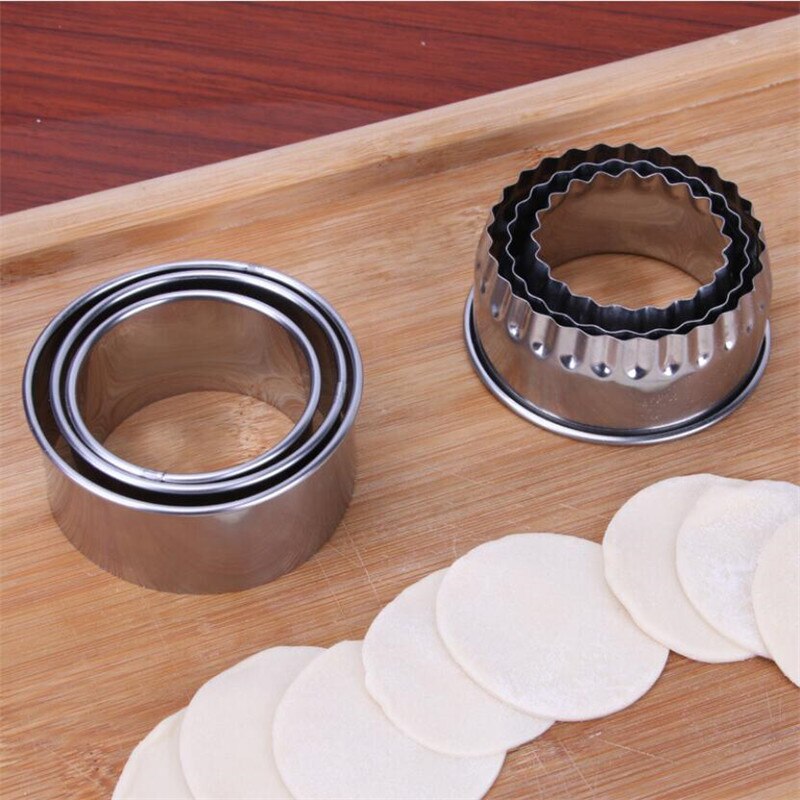 3Pcs Cookie Pastry Maker Portable Dumplings Cutter... Grandado
