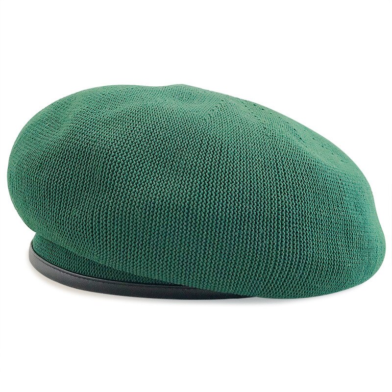 Lato moda beret kapelusz kobiety płaskie czapki kapelusze dama dziewczyna berety kapelusz kości kobieta Franch styl 90 s dziewczyny czapka malarza