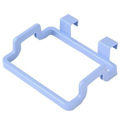 1PC Plastic Vuilniszak Rack Draagbare Opknoping Trash Vuilniszak Opbergrek Houder Keuken Gadgets Opbergrek: 1