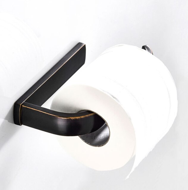 Messing Koper Materiaal Badkamer Handdoekenrek Handdoek Houder Bekerhouder Papier Rolhouder Plank Haak: paper holder