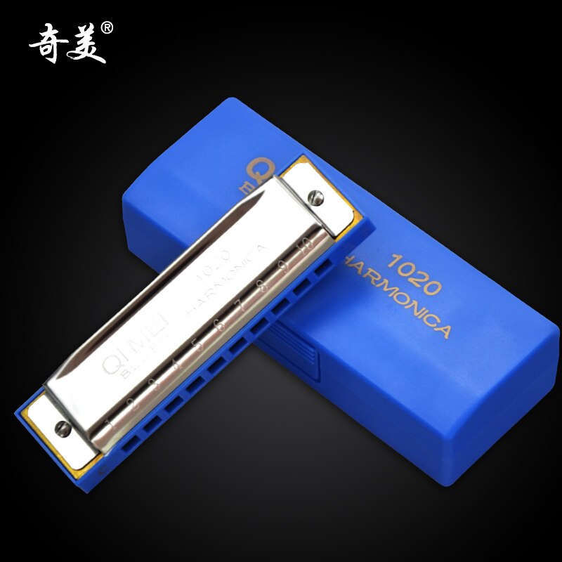 Blues Master Diatonische Harmonica 10 Holes Houder Unieke Melodie Mond Harp Harmonische Harmonica Enfant Folk Instrumenten BD50HH