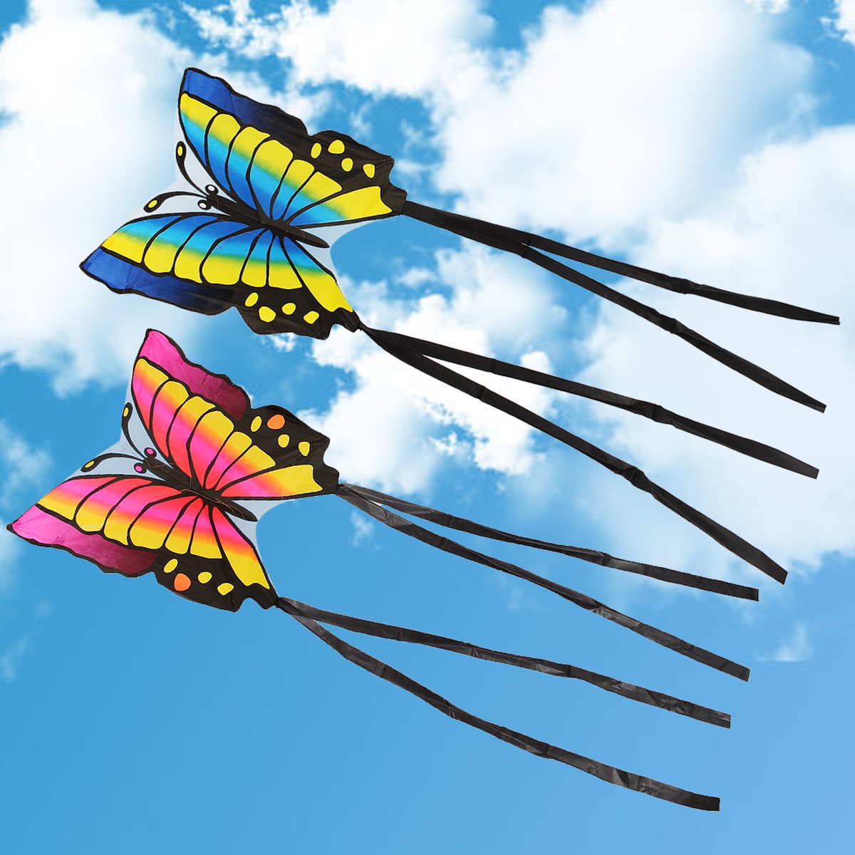 Kinderen Vlinder Vlieger makkelijk Enkele Lijn Kite Staart 1.5 M Outdoor Funny Sport Speelgoed Grappige Sport Outdoor Spelen speelgoed