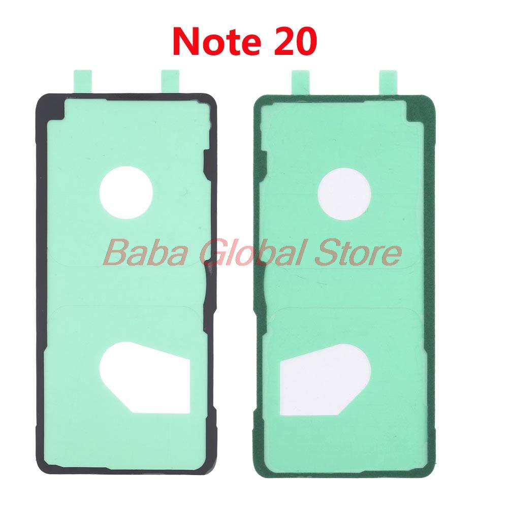 2x Waterdichte Achterkant Sticker Lijm Voor Samsung Galaxy Note 8 9 10 Plus 20 Originele Terug Batterij Behuizing Deur lijm Tape