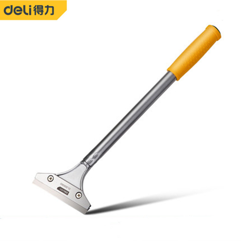 Herramienta de limpieza Deli, pala raspadora de Metal, cuchillo de limpieza multifunción para suelo, pared y ventanas, herramientas manuales para el hogar, cuchillas raspadoras limpias: Azul