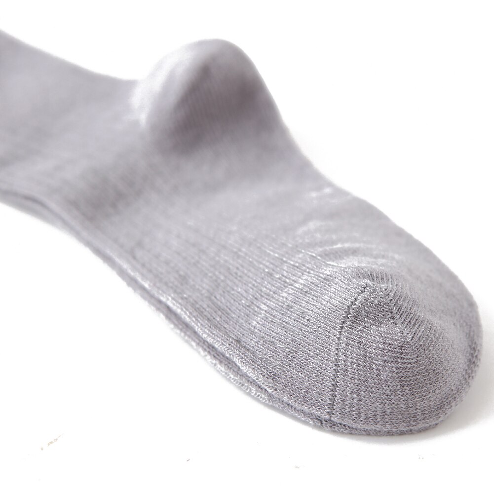 Baby Meisjes Boog Sokken Effen Kleur Katoenen Sokken Ademend Lange Buis Sokken Voor Meisjes 1-8 Jaar