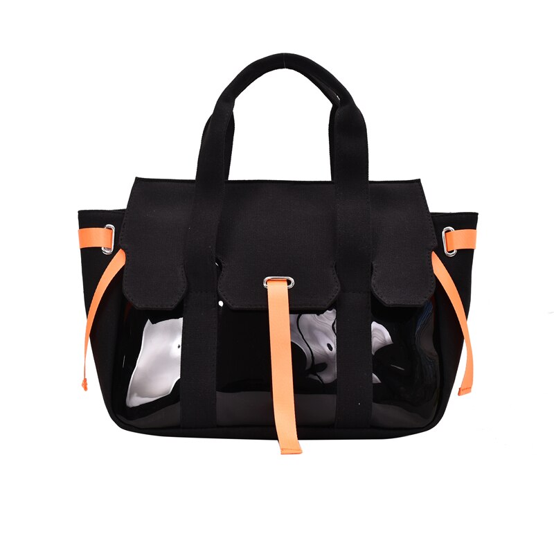 Tela di canapa Delle Donne del Sacchetto di Spalla 2020 Classic Borsa Delle Donne Dell'annata Crossbody del Progettista Del Sacchetto di Grande Capacità Femminile di Borse per la Spesa: Black Shoulder Bag