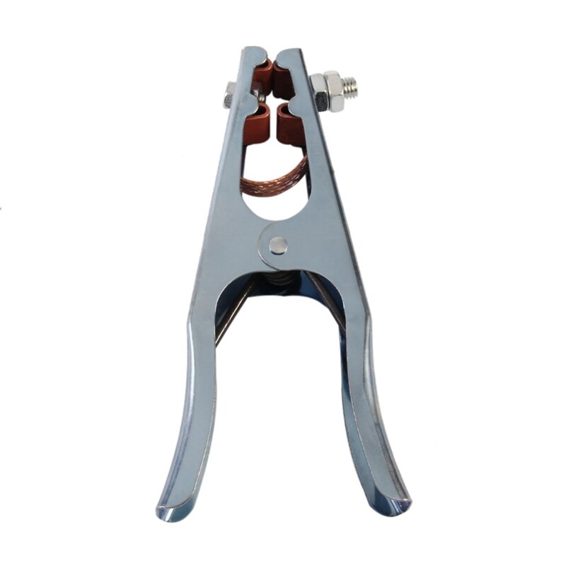 500A Safety Metal Material Welding Ground Clamp Spring Loaded Earth Clamp For Welding Machines