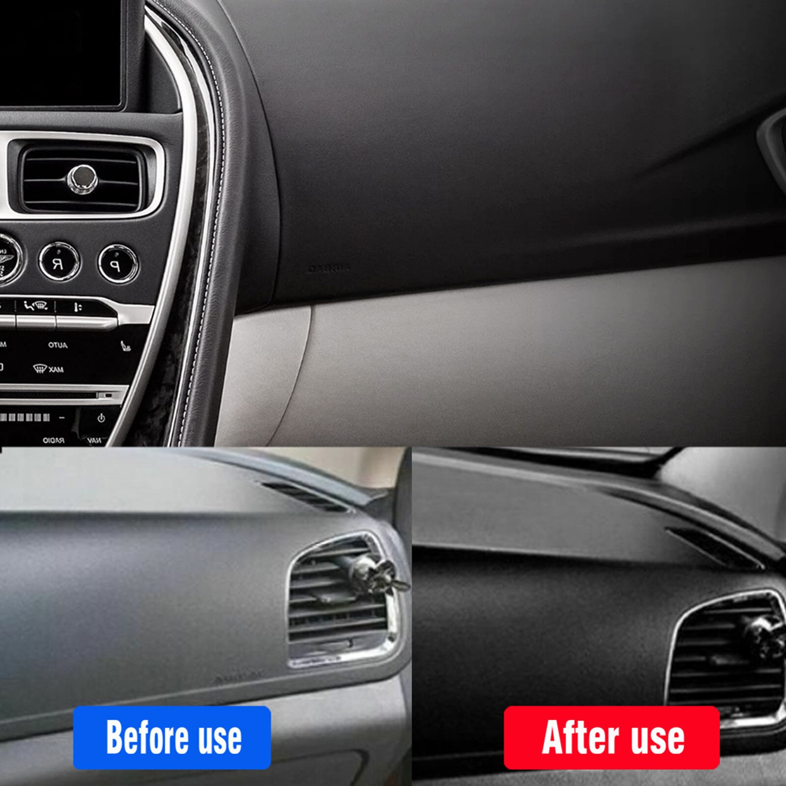 High-Effective Car Interior Cleaner Vehicles Beauty Repair Solvent Dashboard Seat Interior Decor Leather Gloss Restorate