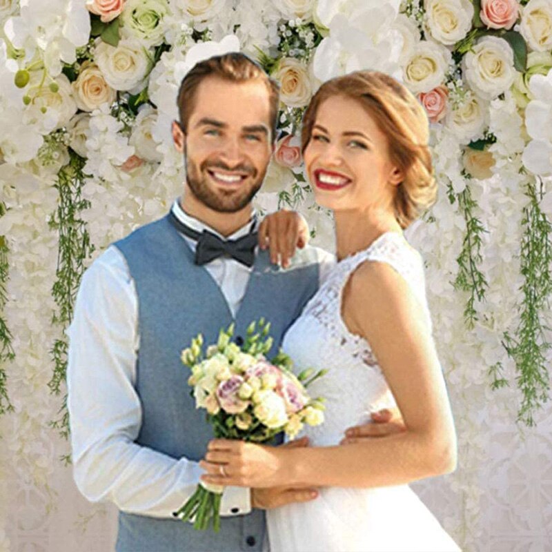 Flower Backdrop Curtain Floral Wedding Party Background Photo Backdrop for wedding reception Baby shower Photo Booth Props