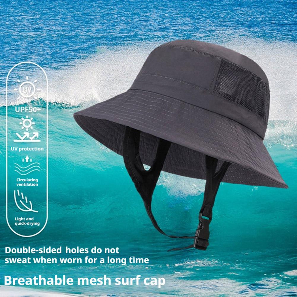 Casco da bicicletta Casco a forma di cappello Casco da bici per adulti Sicurezza Ammortizzante Cappello da pescatore da surf per ciclo di viaggio da donna unisex