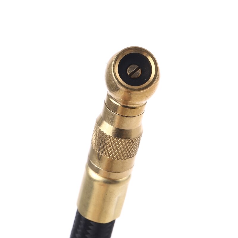 Integrated Tire Pressure Gauge Heavy Duty Tire Inflator Easy Read Tire Pressure Measuring Instrument for Cars Motorcycle