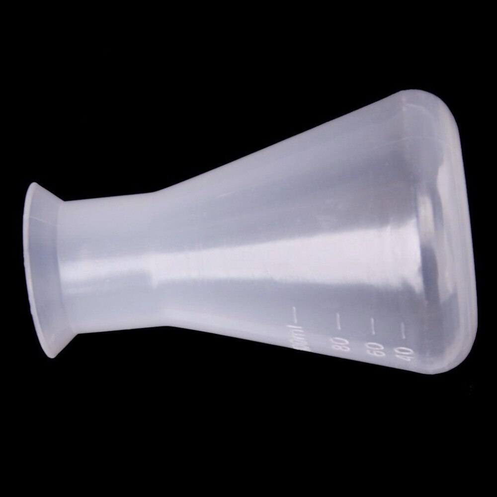 Erlenmeyer flask for Chemistry Laboratory Plastic Transparent - 100ml