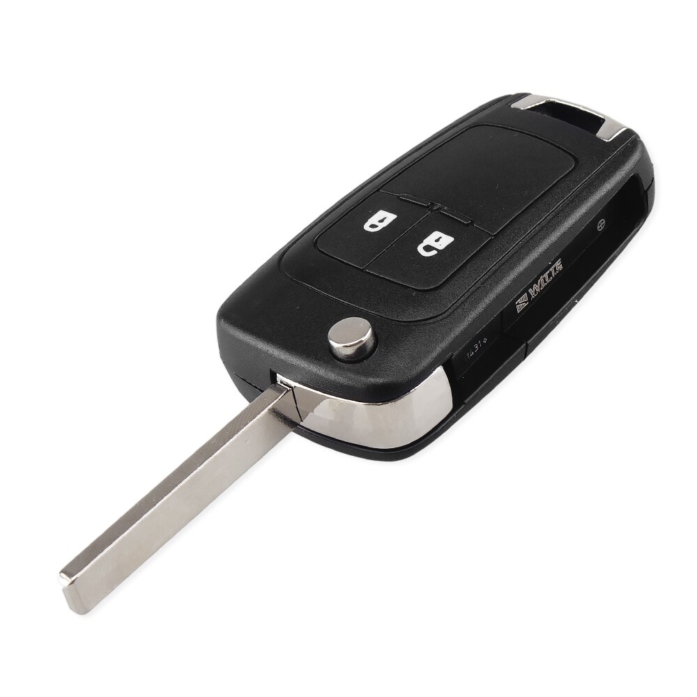 Dandke-carcasa de llave de coche plegable con 2/3 botones, mando a distancia, funda Fob para Opel, Vauxhall, Astra H, Insignia J, Vectra C, Corsa D, Zafira G