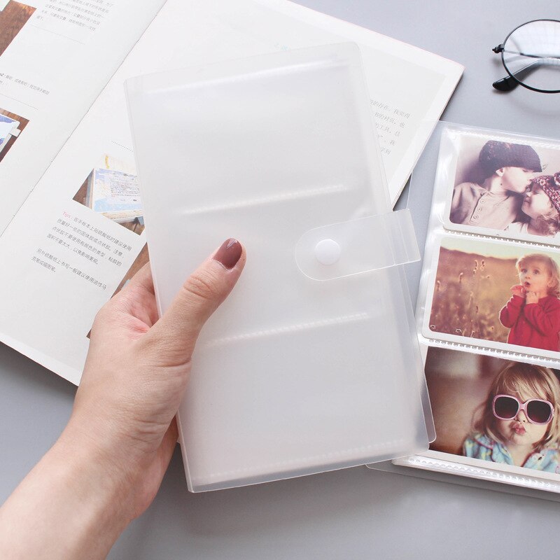 240 kapacitet kortholder ringbind album til 6*9cm brætspil kort bog ærme holder foto til kpop fotokort