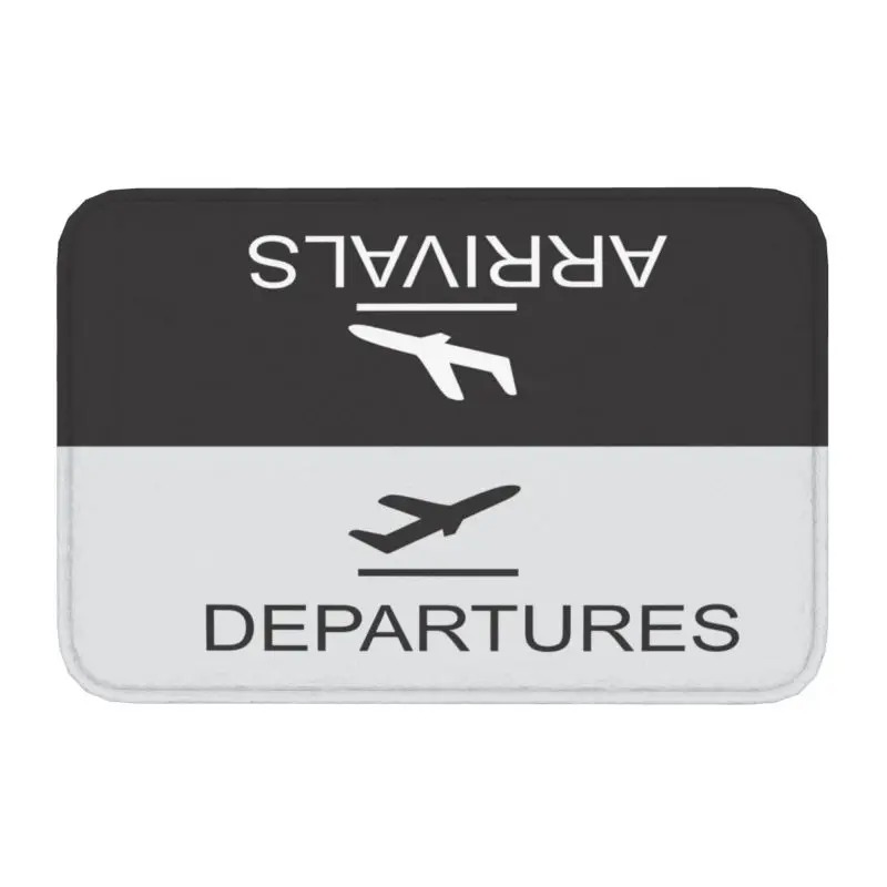 Pilot Captain Stripes Front Door Mat Anti-Slip Outdoor Quick Dry Aviation Airplane Doormat Floor Bath Entrance Home Decoration: 1 m2 / Red