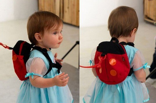 Baby walker toddler snor rygsæk til børn gå baby bælte børnesikkerhedssele snor sikkerhedssele tasker rygsæk anti-lost: Snore røde