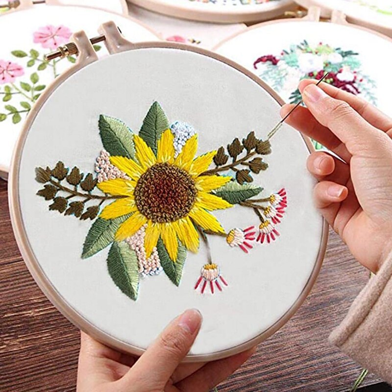 Embroidery Kit Suitable for Beginners Cross Stitch Starter Kit Embroidery Diy Embroidery Set