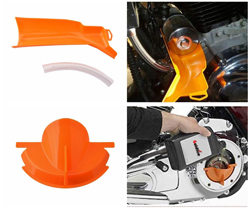 Motofan Crankcase Fill Funnel Primary Case Oil Fil... Grandado