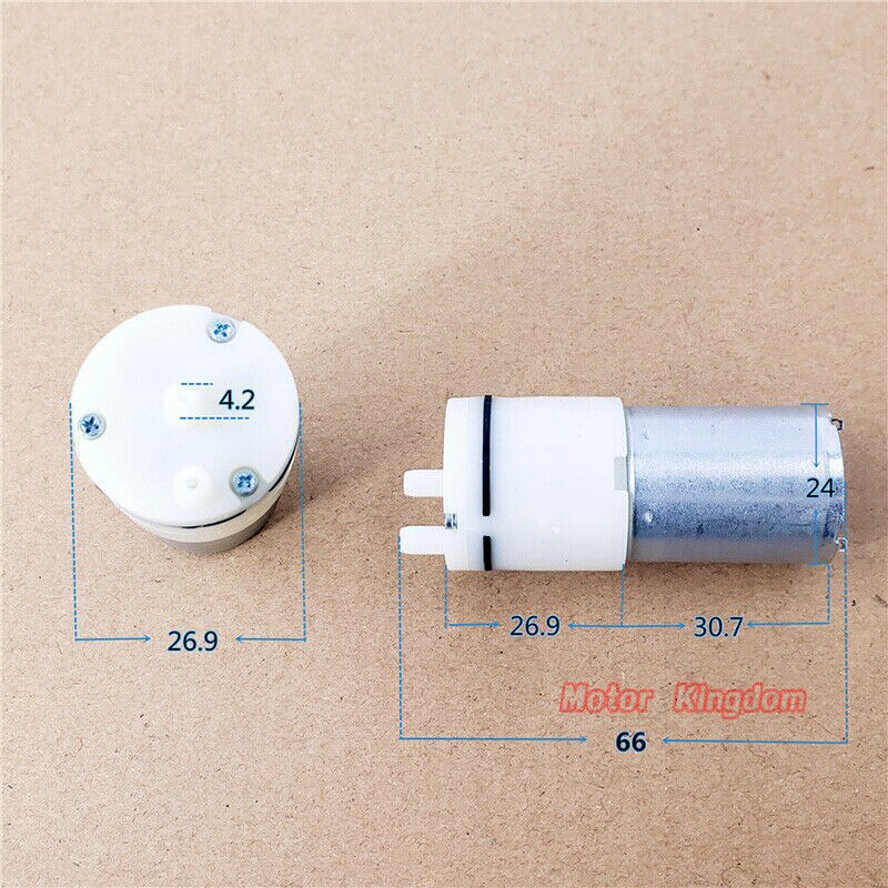 DC 3V-5V 370 Motor water pump Vacuum Pump Air Oxygen Negative Pressure Pump For Fish tank