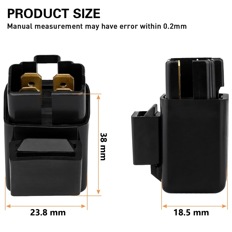 Universal 4 Pins Starter Solenoid Starter Relay for 2 stroke Scooter Moped Minarelli JOG50 JOG90 JOG 3KJ 4DM ZR50 AEROX 50 YQ50