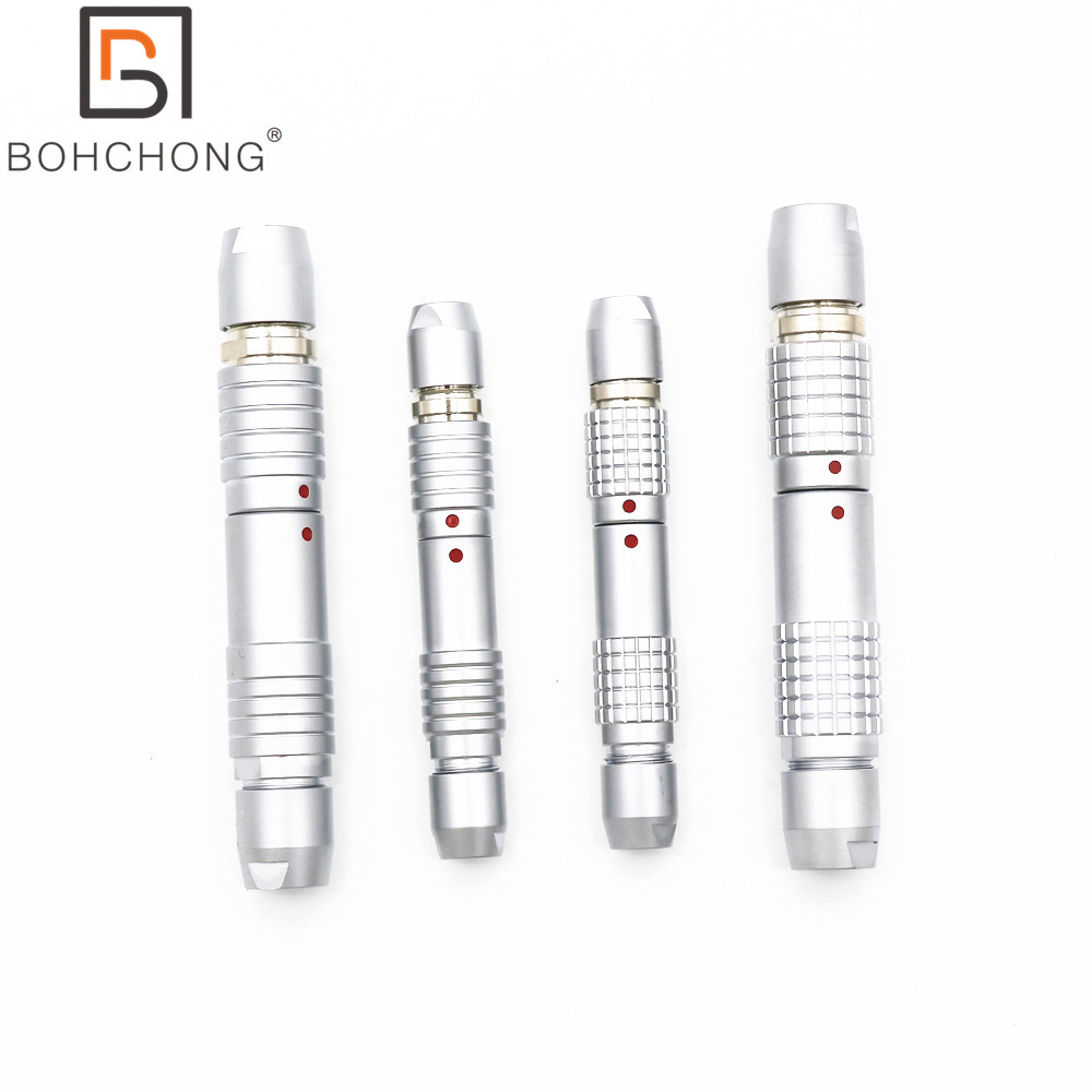 Lemo Ring OB 0B 1B YC8 aviateur 4 broches prise FGG PHG pour clavier USB enroulé Type C Micro câble Audio push-pull autobloquant