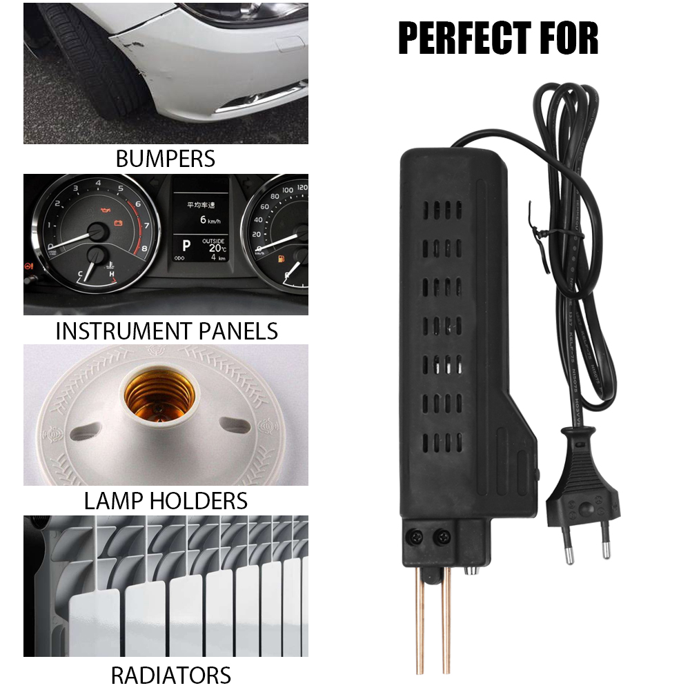 Voiture pare-chocs réparation Machine Plasti c soudage Machines soudage réparation outil agrafeuses 50 W