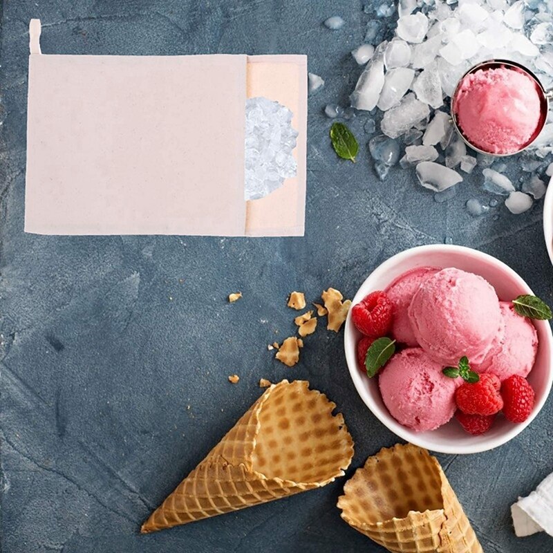 Lewis Ijs Zak, Ijs Zak Katoenen Doek Ijs Zak Herbruikbare Professionele Barman Kit Ice Crushe Voor Gemalen Ijs Gedroogde