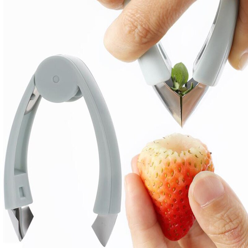 Ananasschiller van roestvrij staal, eenvoudig ananasmes, snijder, ontkern, snijder, clip, fruitsaladegereedschap