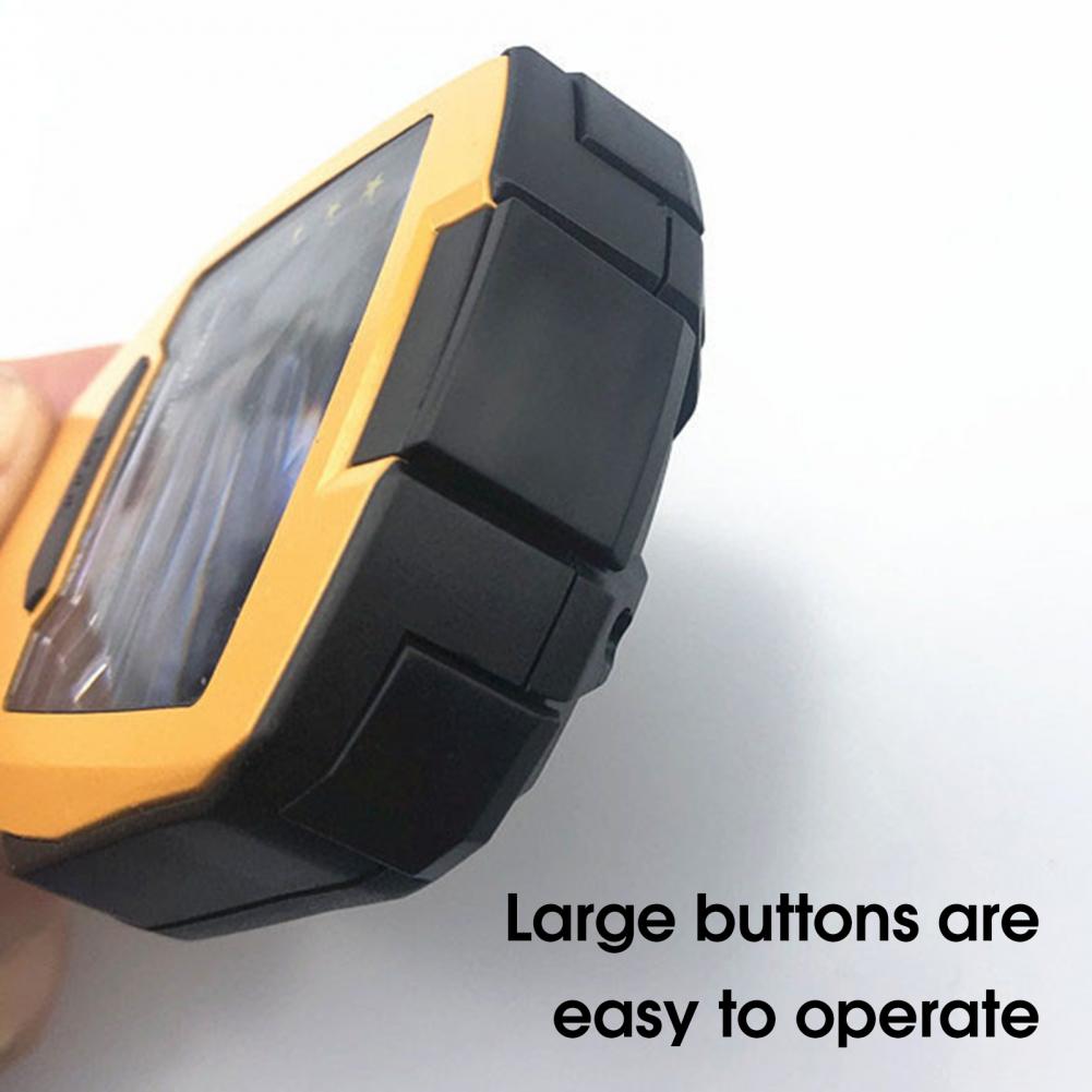 Stopwatch Portable Sport Stopwatch Large Display Memory Stopwatch 100 Lap-Memory Three Rows Digital Chronograph for Swimming