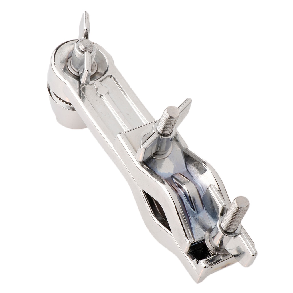 Chrom Clamp Halter Clamp Trommeln Set Universal Percussion Stehen Befestigung