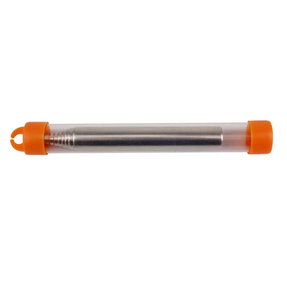 Fuelle de bolsillo de acero inoxidable, herramienta de chorro de aire plegable para acampada, senderismo, equipo de cocina