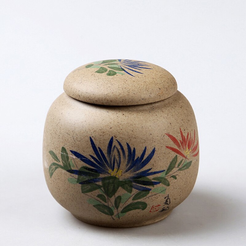 Keramische Pot Paars Zand Kleine Pot As Doos Pot: -8.3x8cm13
