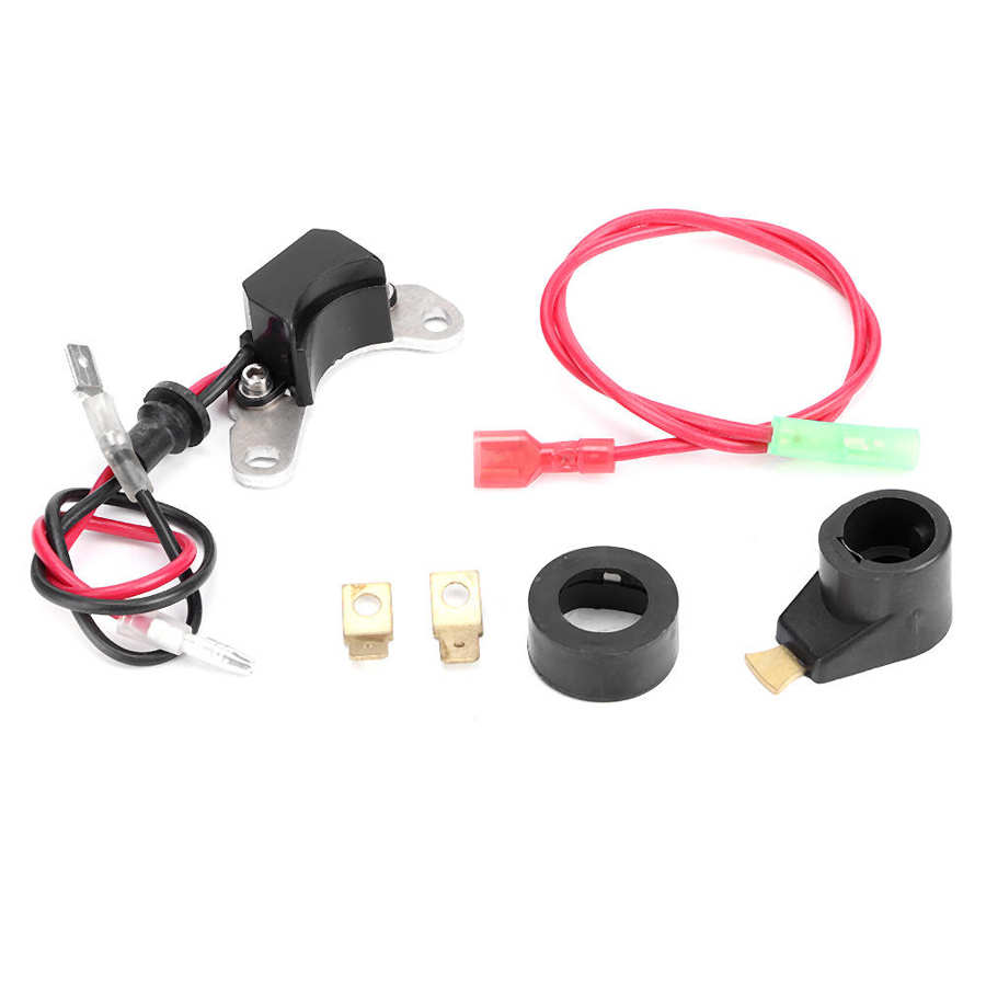 Ignition Conversion Kit Electronic Ignition Points Conversion Kit Car Modification Accessories Fit for Lucas 25D + DM2