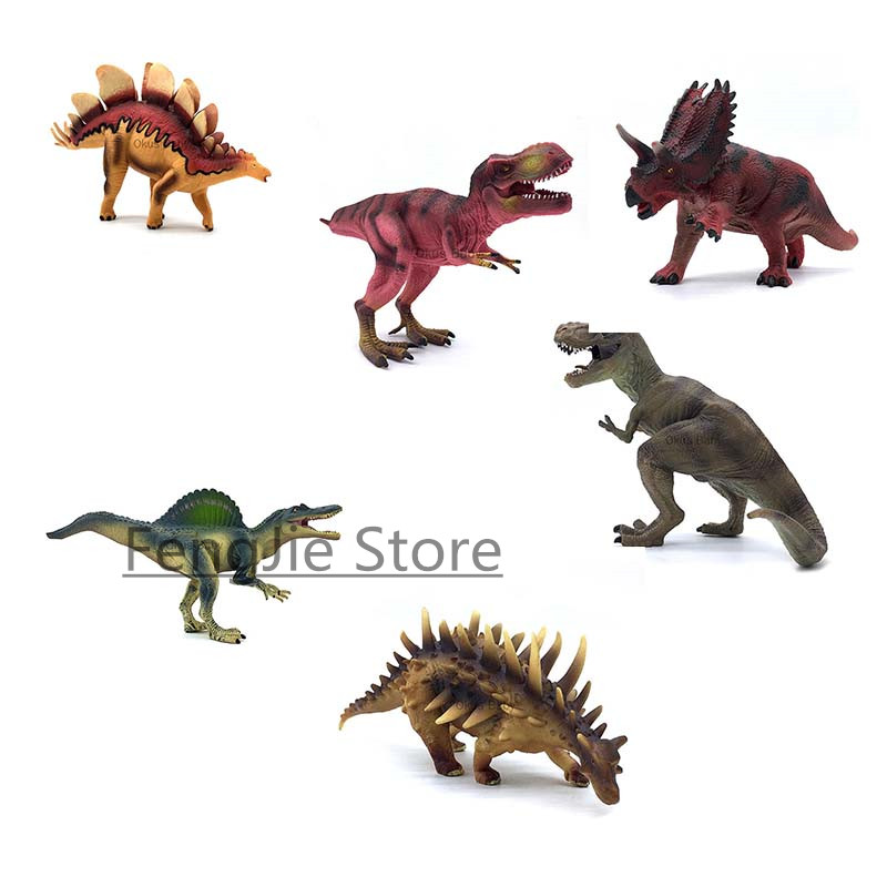 Newest Big Size Wild Life Dinosaur Toy Set Plastic Play Toys Dinosaur Model Action Figures Kids Boy Home Decoration