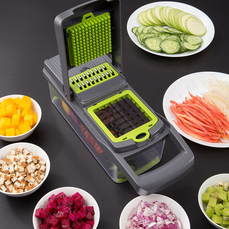 Groentesnijder Keuken Accessoires Mandoline Slicer Fruit Cutter Dunschiller Kaas Rasp Groentesnijder Keukenmachine