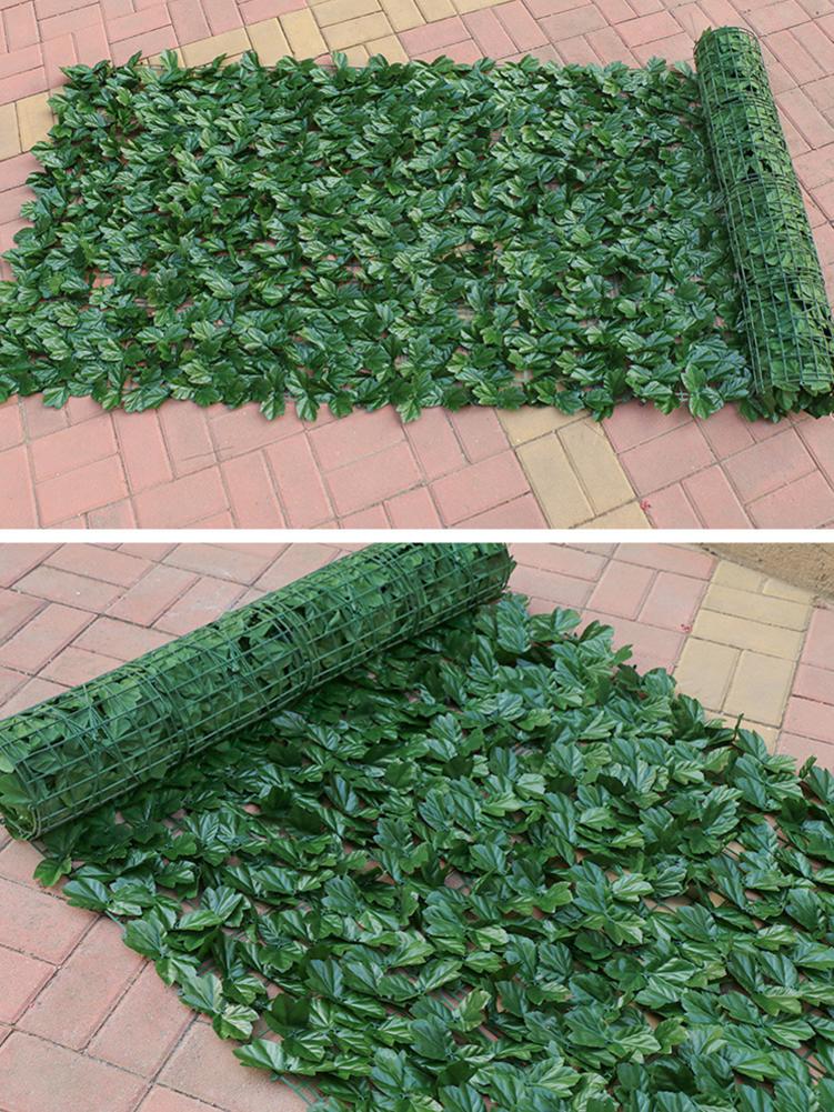 Paneles de privacidad Artificial, setos de plantas topiarias, protección UV, pantalla de privacidad, valla de jardín para interiores, exteriores, decoración del hogar, patio trasero