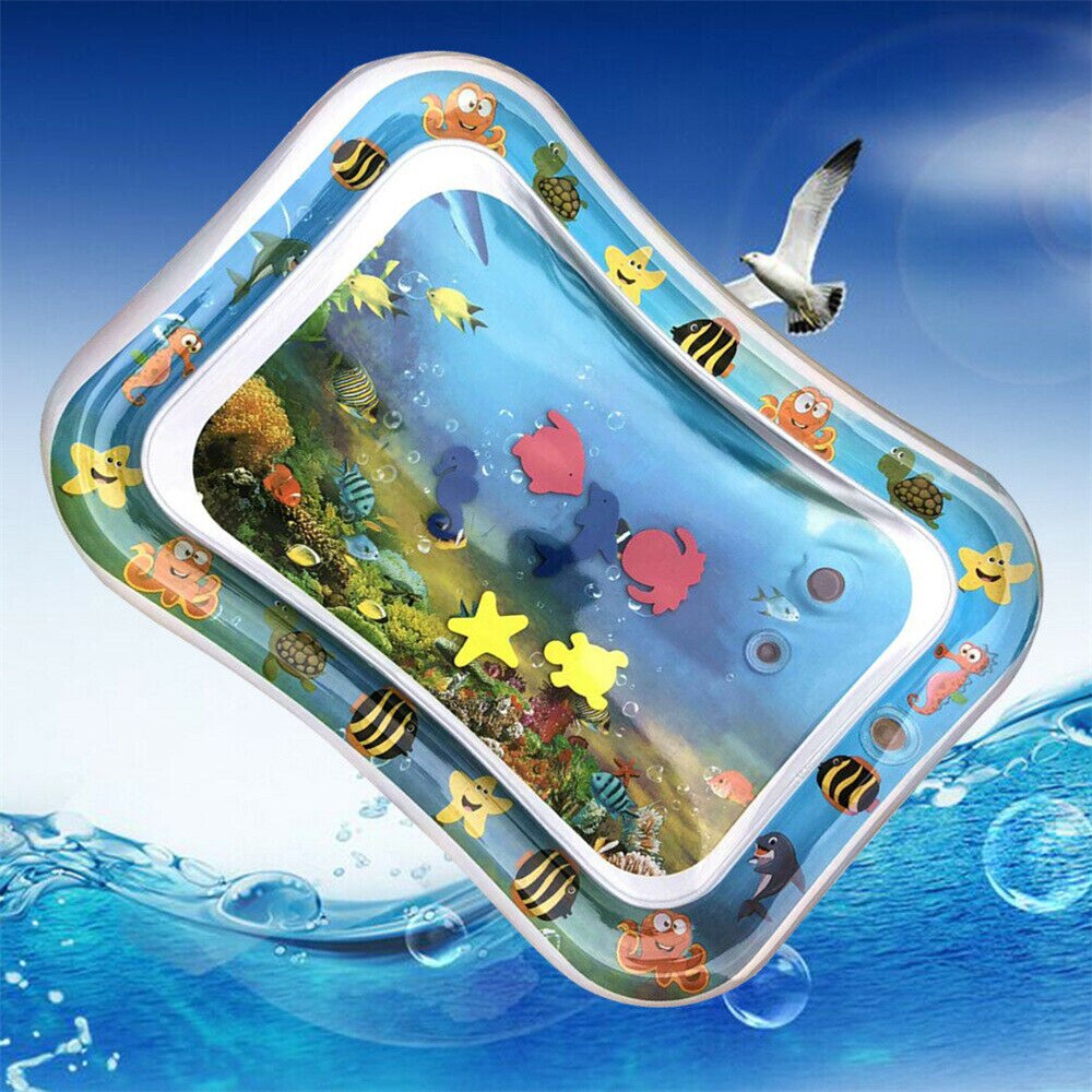 1Stck Baby aufblasbare wasser spielen matt 66x50cm Karikatur ozean Baby Pad ungiftig PVC FrüHenne bildung Spielzeug eltern-Art-interaktion