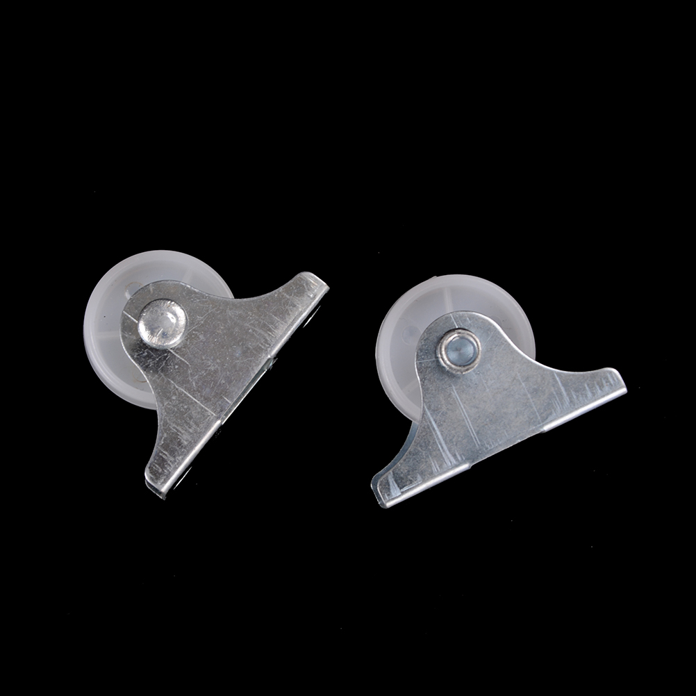 Twee Of 4 Stuks Wit Universele Zwenkwielen Roller Wiel Plastic Meubilair Vervanging Zwenkwiel Voor Platform Trolley Stoel