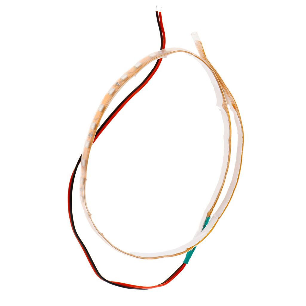 Motorcycle LED Strip Light Kit 45cm Flexible Multi-Color Neon Light Bar