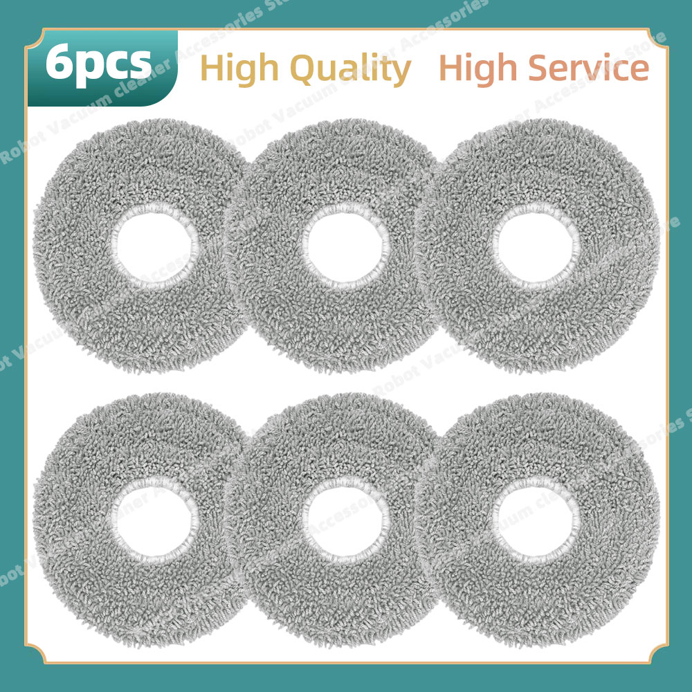 Geschikt voor Xiaomi Robotstofzuiger S10+ B105, S20+ / B108GL, Mop 2 Pro / B113CN, Mop 3S / B108CN Onderdelen Hoofdzijborstel Filter Mop Kit: Army Green