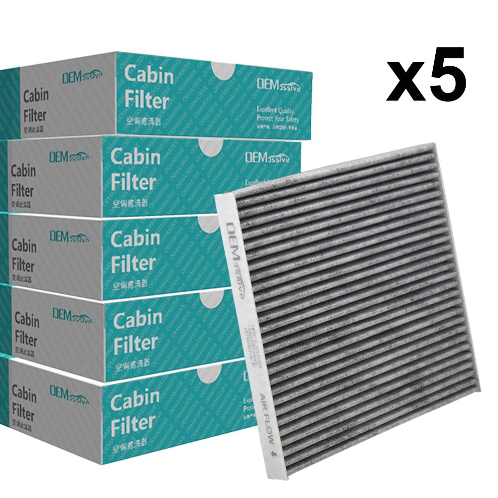 5x Voiture Accessoires Pollen Filtre À Air D'habitacle Pour Jeep Cherokee KL 68223044AA K68223044AA