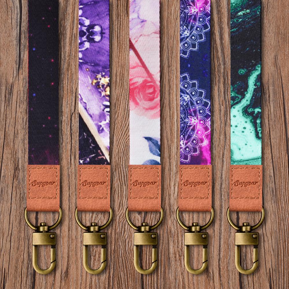1PC Multi Keychain Mobile Phone Neck Strap Lanyard for key chain ID Card Strap Rope USB badge holder DIY Lariat Lanyard Hang Rop