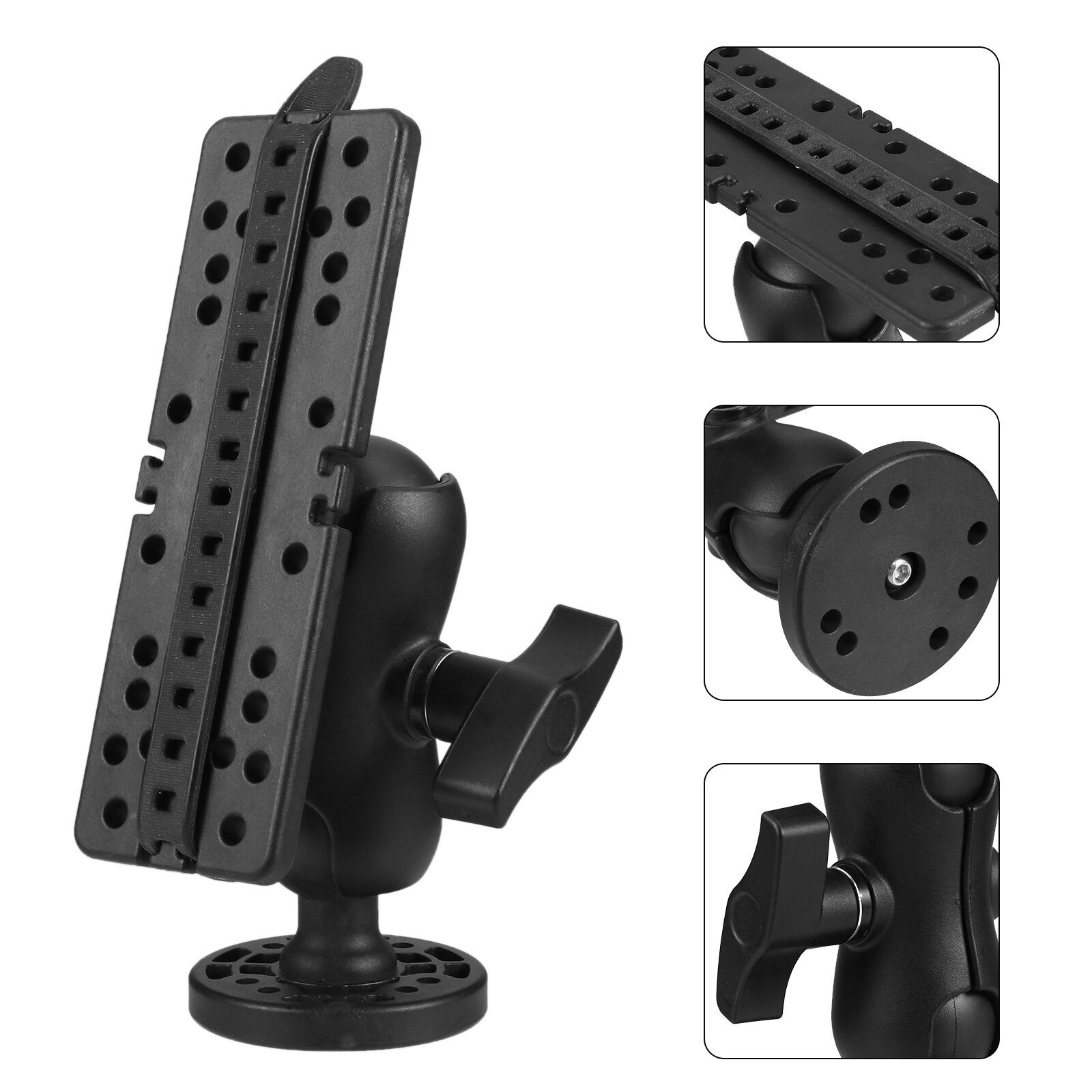 Fish Finder Holder Head Rotatable Fish Finder Mount For Boat Canoe Kayak
