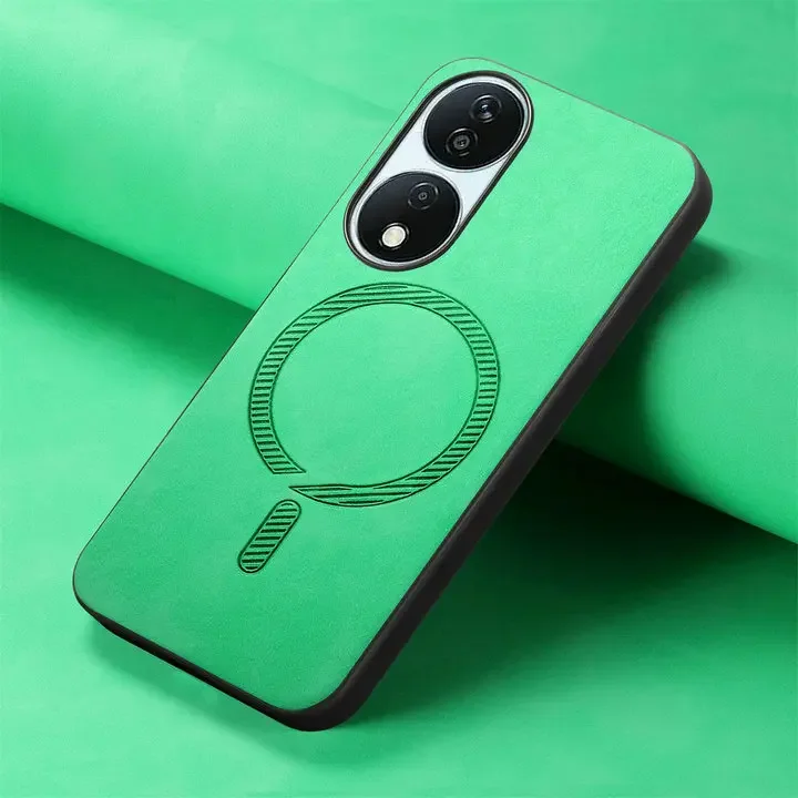 Honor 90 Lite 90Smart 5G 2024 Funda de lujo Funda de cuero con imán Funda Magsafe Honor 90 Funda inteligente para teléfono Honor90 Pro 100 Funda trasera